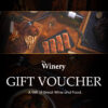 The winery gift voucher